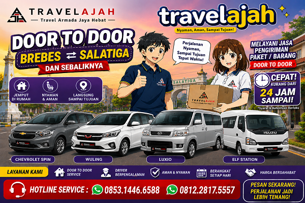 travel door to door jurusan brebes salatiga by travel armada jaya hebat