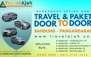 info dan pemesanan travel bandung pangandaran pp