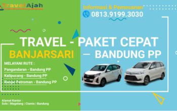 info dan pemesanan travel banjarsari bandung pp