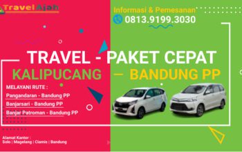 info dan pemesanan travel kalipucang bandung pp