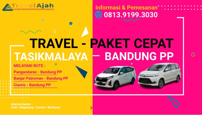 info dan pemesanan tiket travel tasikmalaya bandung pp