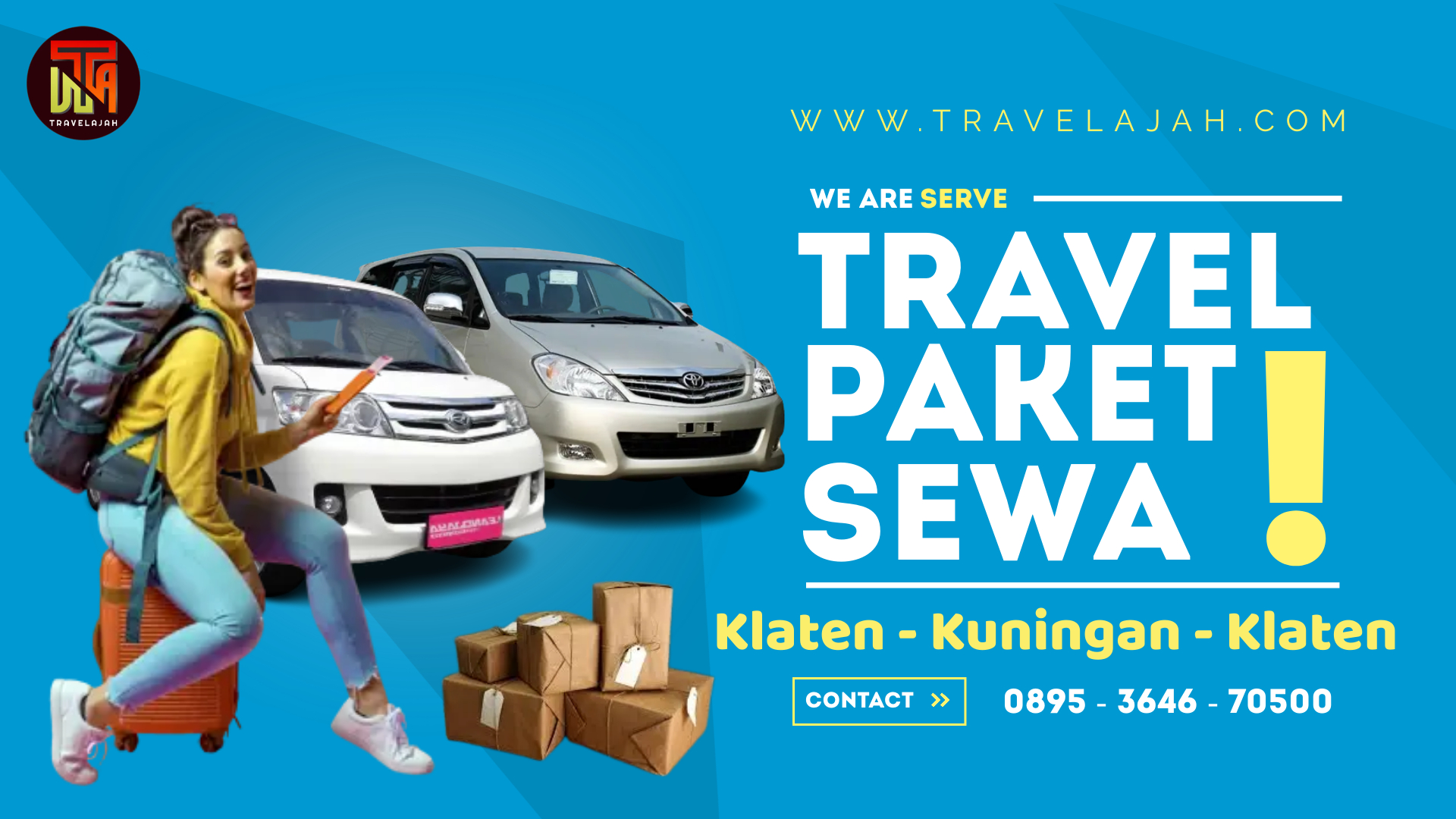 info dan pemesanan travel Klaten Kuningan dan Kuningan Klaten by travelajah