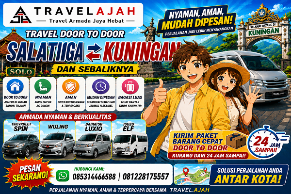 travel door to door jurusan salatiga kuningan by travel armada jaya hebat