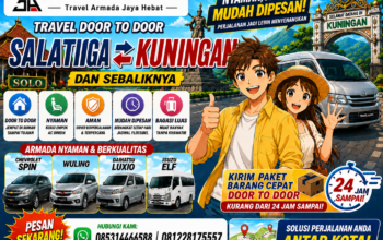 Travel dan pengiriman paket / barang door to door jurusan Salatiga Kuningan by Travelajah.com