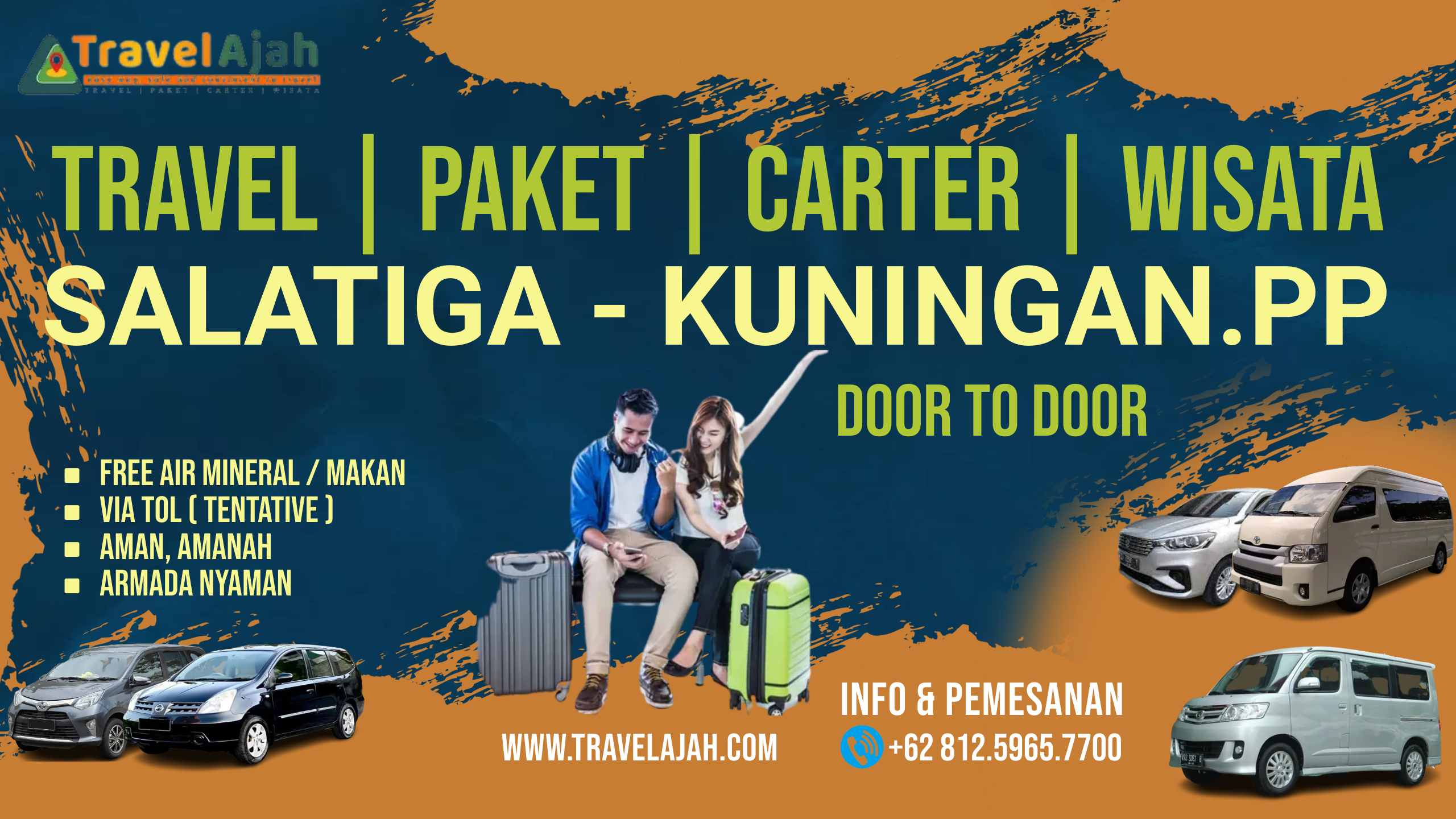 info dan pemesanan travel dari salatiga ke kuningan dan arah sebaliknya, by travelajah.com