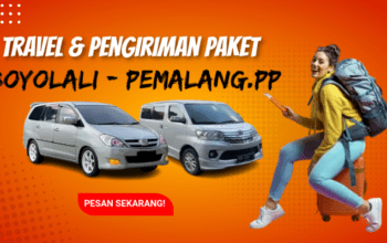 pemesanan travel dan pengiriman paket boyolali pemalang atau sebaliknya