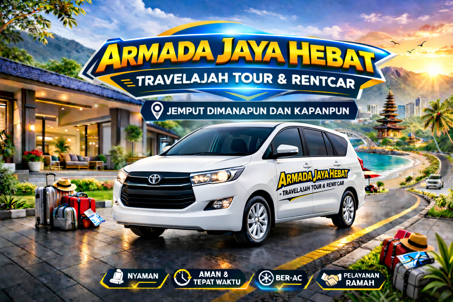 Sewa Mobil Innova Reborn Jogja by Armada Jaya Hebat