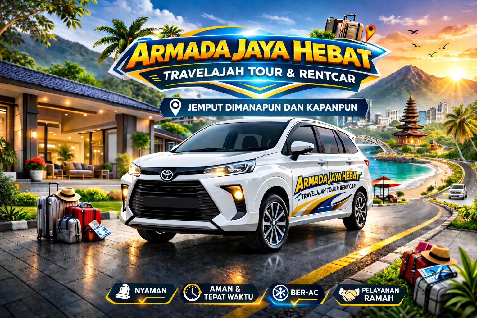 Sewa Mobil Avanza di Jogja
