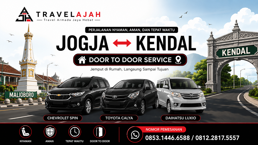 travel door to door jurusan jogja kendal pp by travel armada jaya hebat