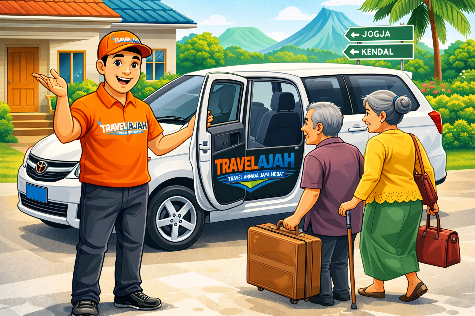 travel door to door jurusan jogja kendal dan arah sebaliknya by travelajah