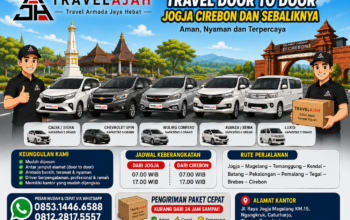 travel door to door dan pengiriman paket cepat jurusan jogja cirebon dan sebaliknya by travelah
