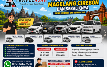 travel door to door dan pengiriman paket cepat jurusan magelang cirebon dan sebaliknya by travelajah