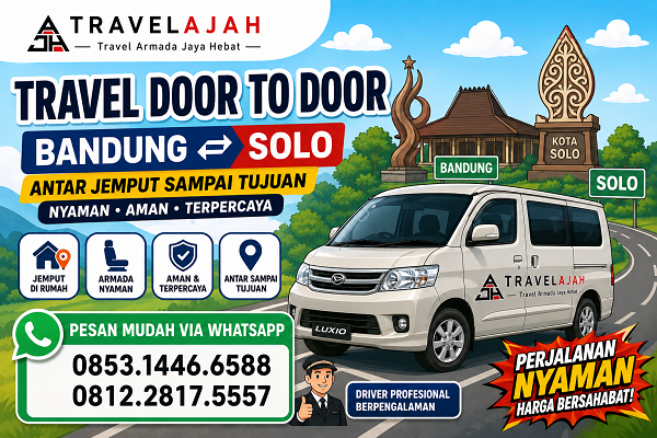 travel door to door jurusan bandung solo by travel armada jaya hebat