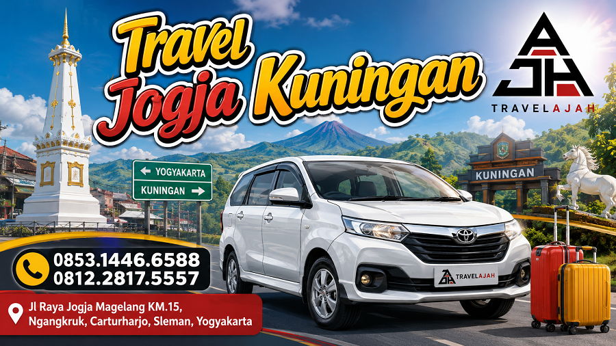 Travel door to door jurusan Jogja Kuningan PP by Travel Armada Jaya Hebat