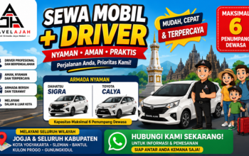 jasa sewa mobil plus driver jogja by travelajah