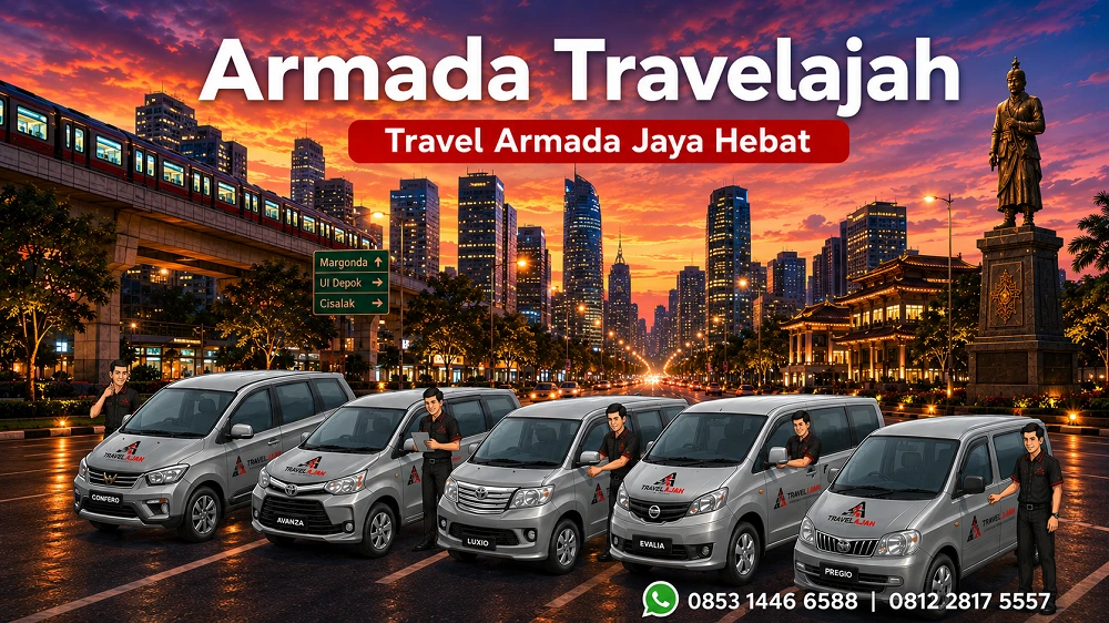 Armada Travel Armada Jaya Hebat yang siap melayani pelanggan travel door to door