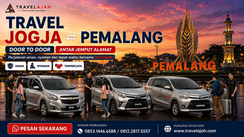 Travel jurusan Jogja ke Pemalang dengan layanan antar-jemput / door to door dari Travel Armada Jaya Hebat