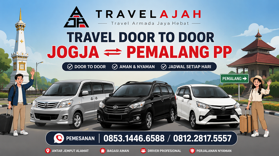 travel jogja pemalang pp by travel armada jaya hebat
