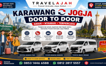 Travel door to door jurusan Karawang Jogja by Travel Armada Jaya Hebat
