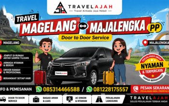 travel door to door jurusan magelang majalengka dan sebaliknya (PP) by travel armada jaya hebat
