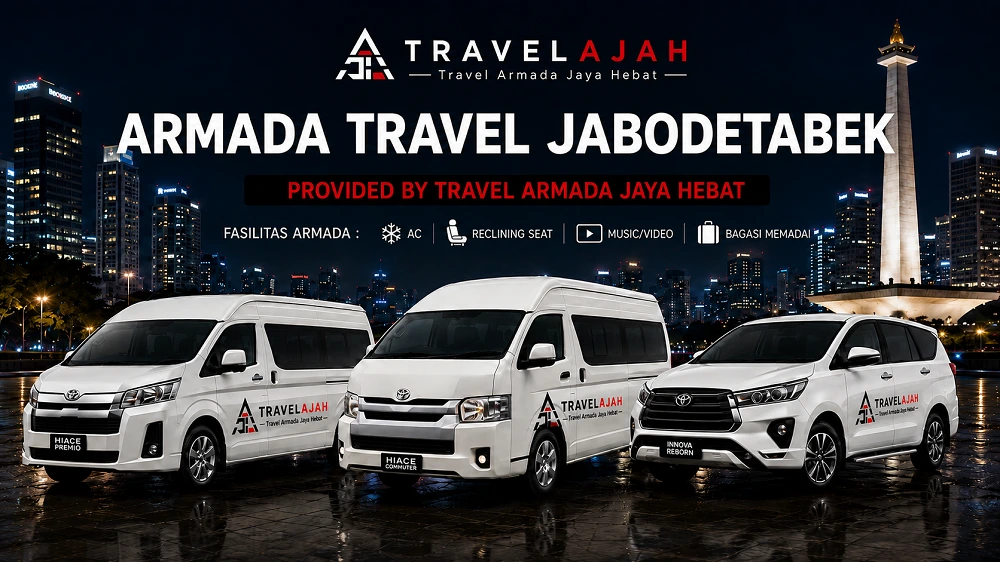 Jenis armada yang dipersiapkan untuk travel Klaten - Jakarta dari Travel Armada Jaya Hebat
