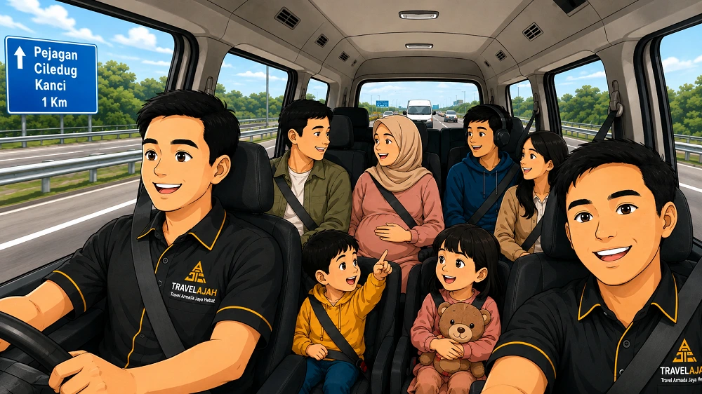 Perjalanan dari Magelang ke Depok dengan Travelajah