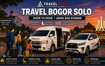 Travel jurusan Bogor ke Solo dengan layanan door to door / antar jemput alamat oleh Travel Armada Jaya Hebat