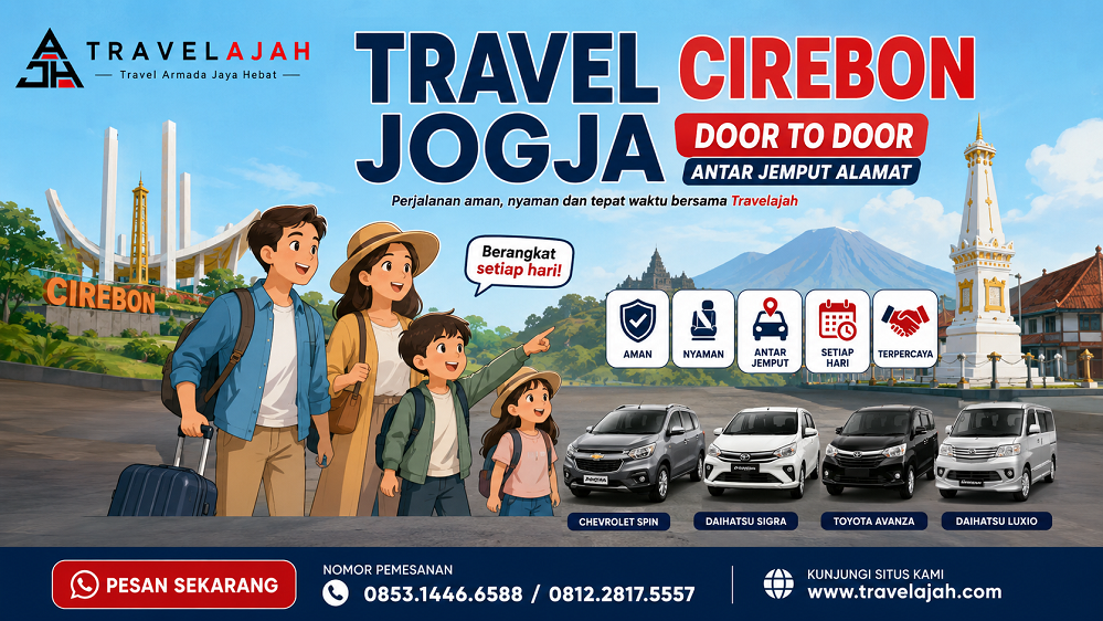 travel door to door jurusan Indramayu ke Jogja by Travel Armada Jaya Hebat