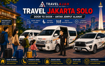 Travel jurusan Jakarta ke Solo dengan layanan door to door/ antar jemputa alamat oleh Travel Armada Jaya Hebat
