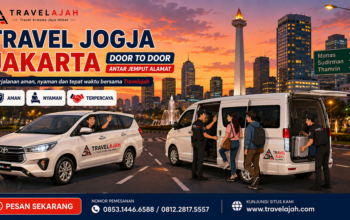 Travel jurusan Jogja ke jakarta dengan layanan door to door / antar-jemput alamat dary Travel Armada Jaya Hebat