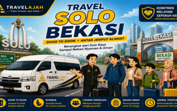 Travel jurusan Solo Ke Bekasi dengan layanan door to door / antar jemput alamat dari Travel Armada Jaya Hebat